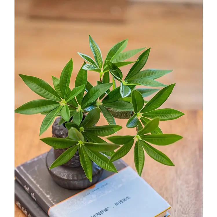 Mini Faux Potted Green Plant by RusticReach