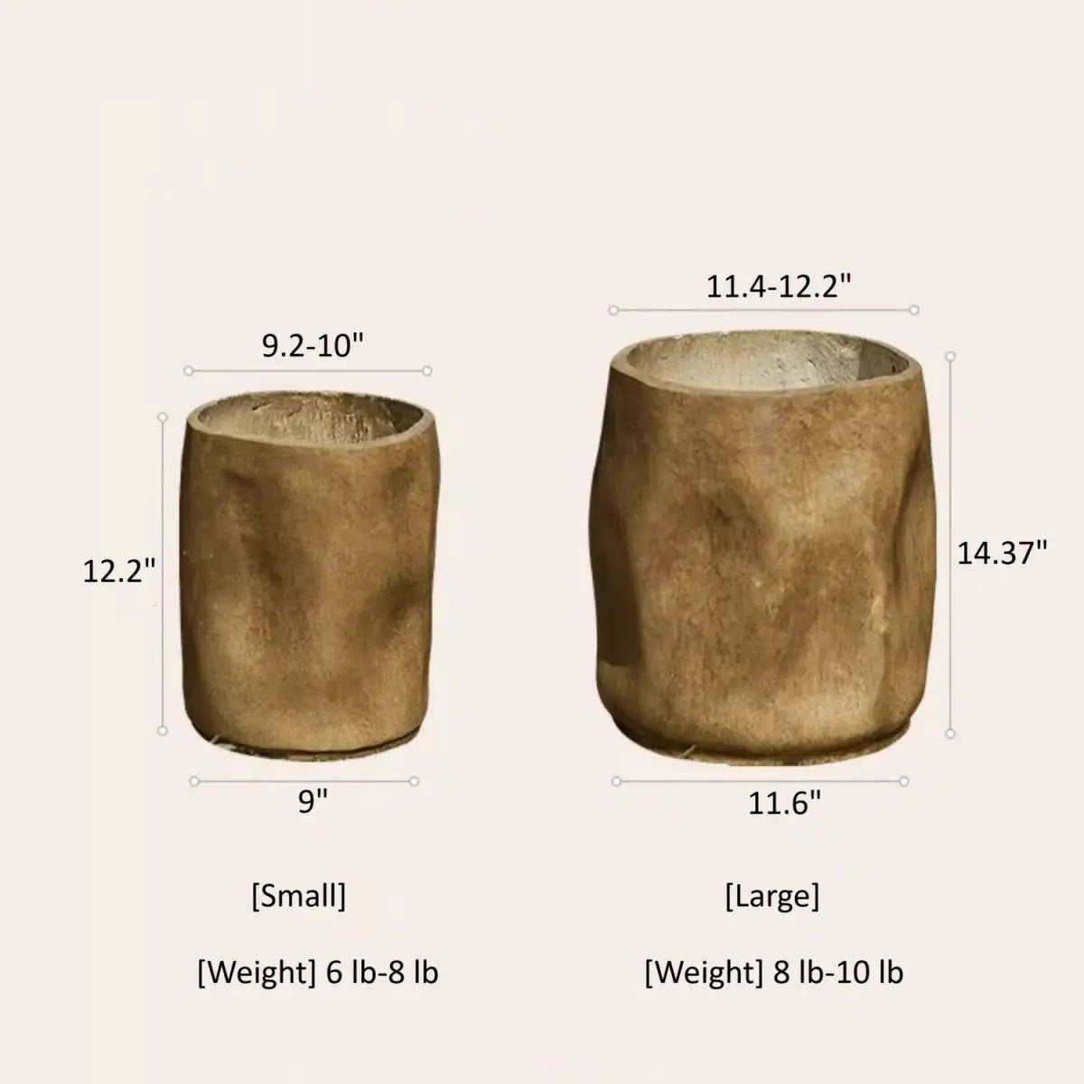 Modern Magnesium Planter by RusticReach