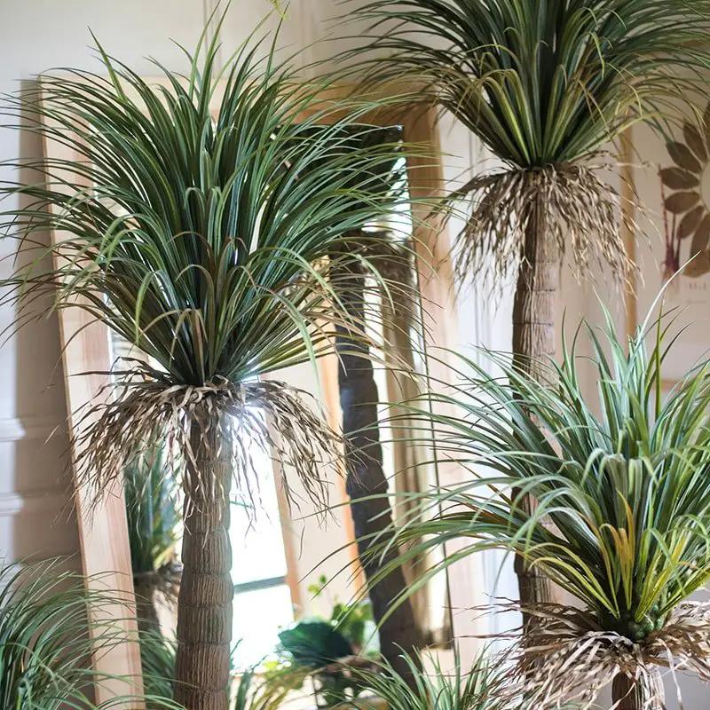 Moroccan Artificial Palm Tree In Pot by RusticReach