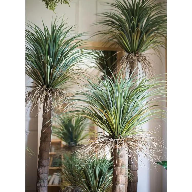 Moroccan Artificial Palm Tree In Pot by RusticReach