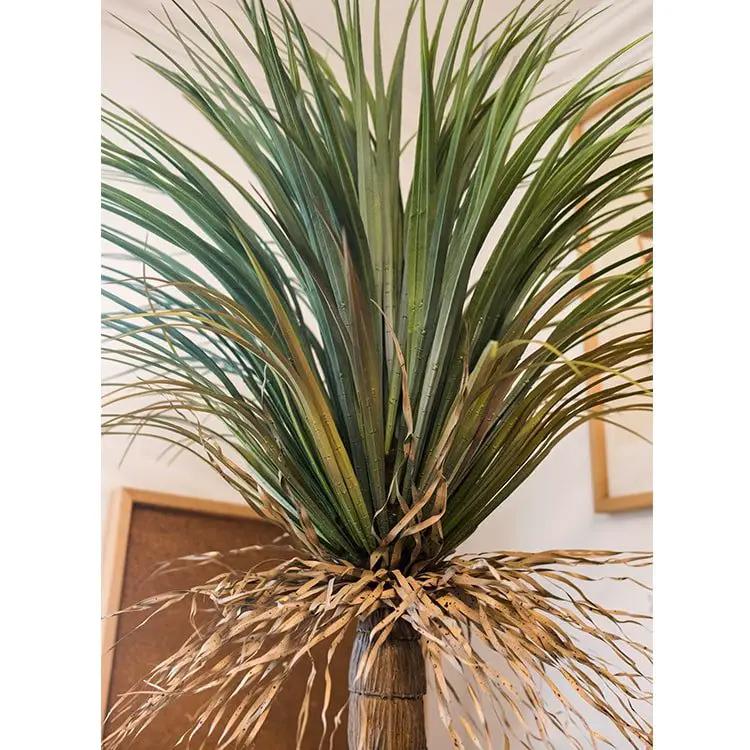 Moroccan Artificial Palm Tree In Pot by RusticReach