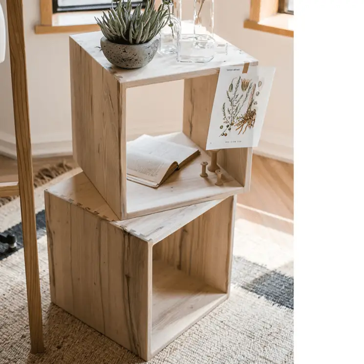 Multifunctional Solid Wood Square Grid by RusticReach