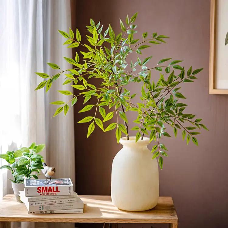 Green Nandina Leaf Stem by RusticReach