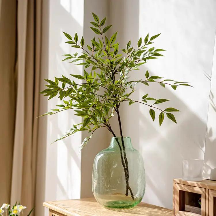 Green Nandina Leaf Stem by RusticReach