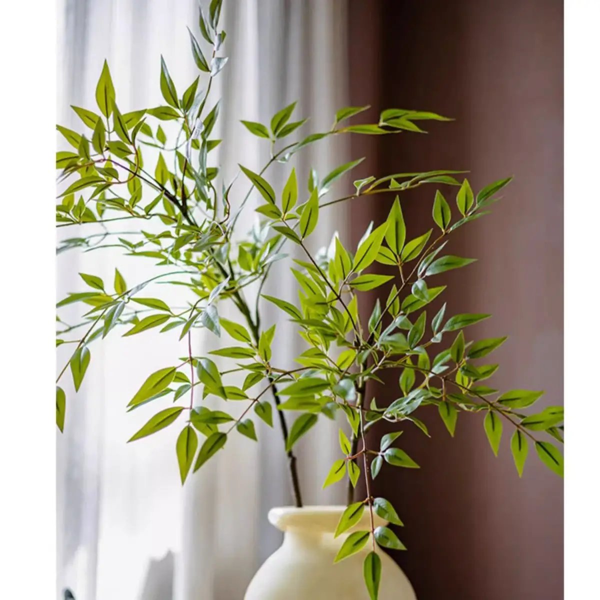 Green Nandina Leaf Stem by RusticReach