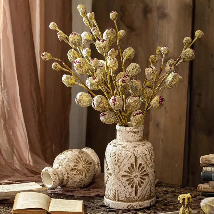 Rustic Dried Pot Stem 41" Tall by RusticReach