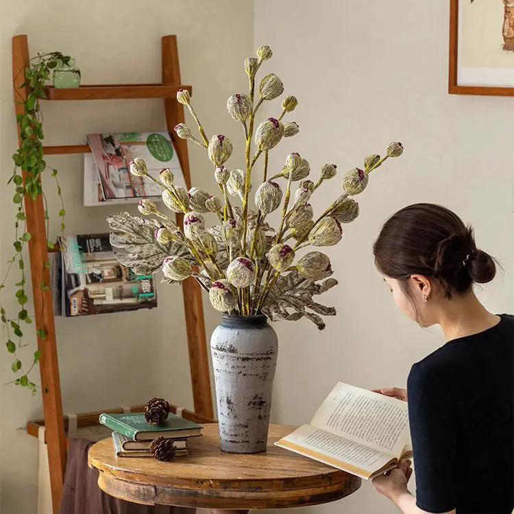 Rustic Dried Pot Stem 41" Tall by RusticReach