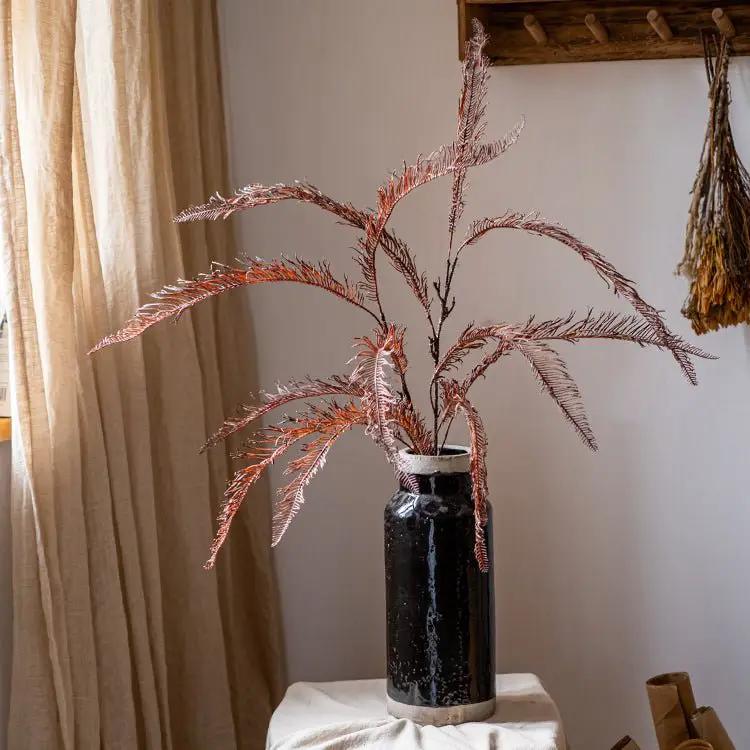 Tall Artificial Fern Leaf Stem 48" Faux by RusticReach