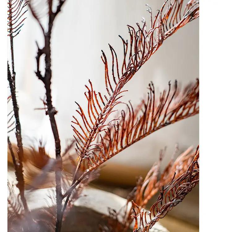 Tall Artificial Fern Leaf Stem 48" Faux by RusticReach