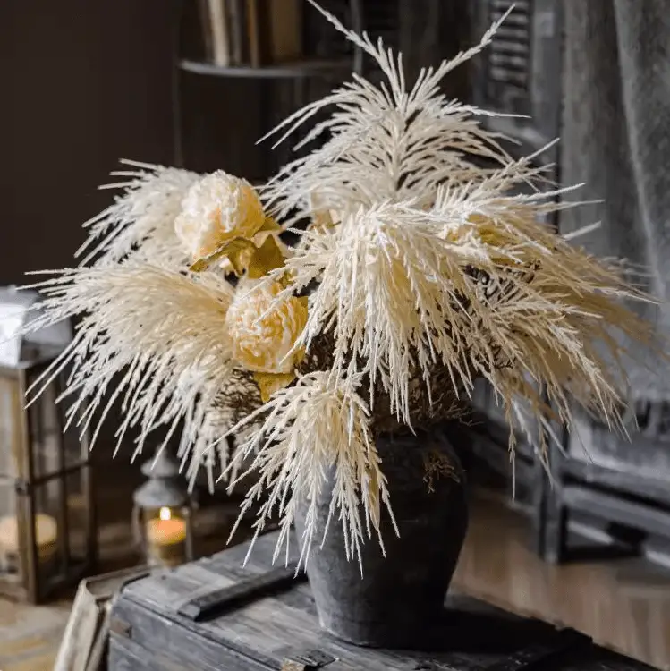 Artificial Elegant Reed Grass Stem 39" Tall by RusticReach