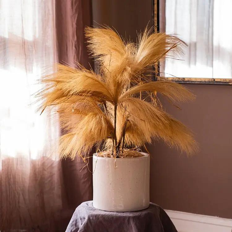 Faux Plant Reed Grass Stem In Various Colors 30" Tall by RusticReach