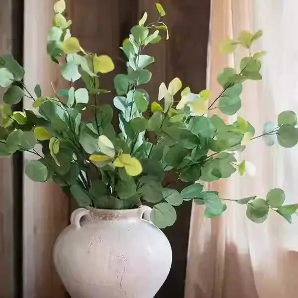 Round Leaf Eucalyptus Stem 44" Tall by RusticReach