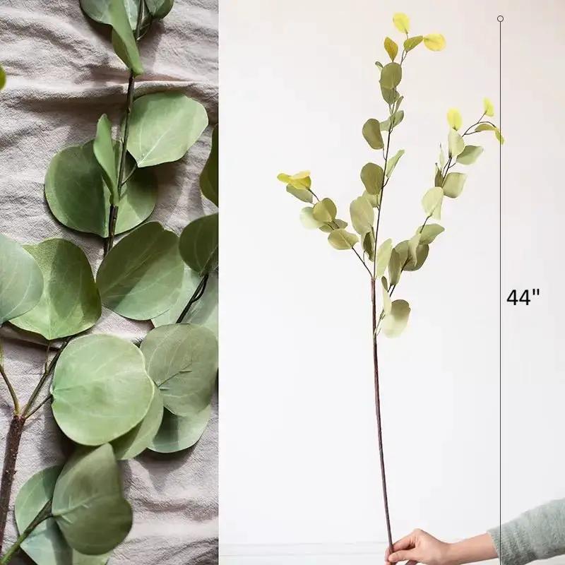 Round Leaf Eucalyptus Stem 44" Tall by RusticReach