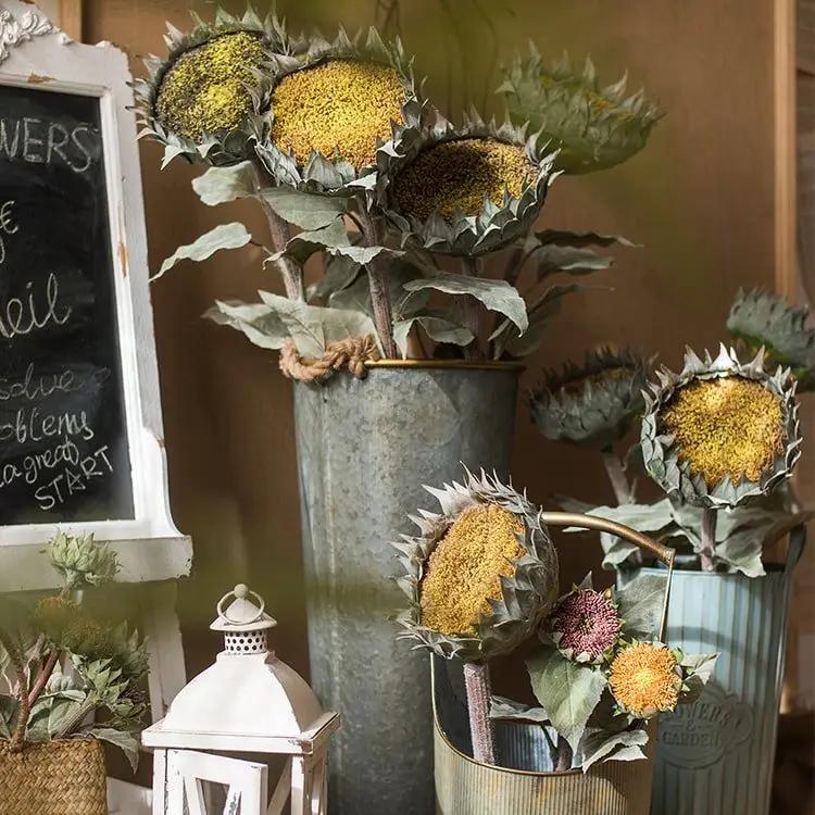 The Restoration Rustic Sunflower Stem by RusticReach