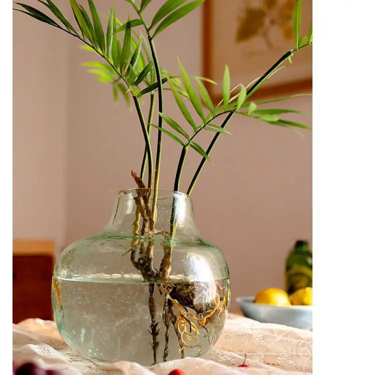 Faux Artificial Rooted Bunch Murdannia Leaf 23" Tall by RusticReach