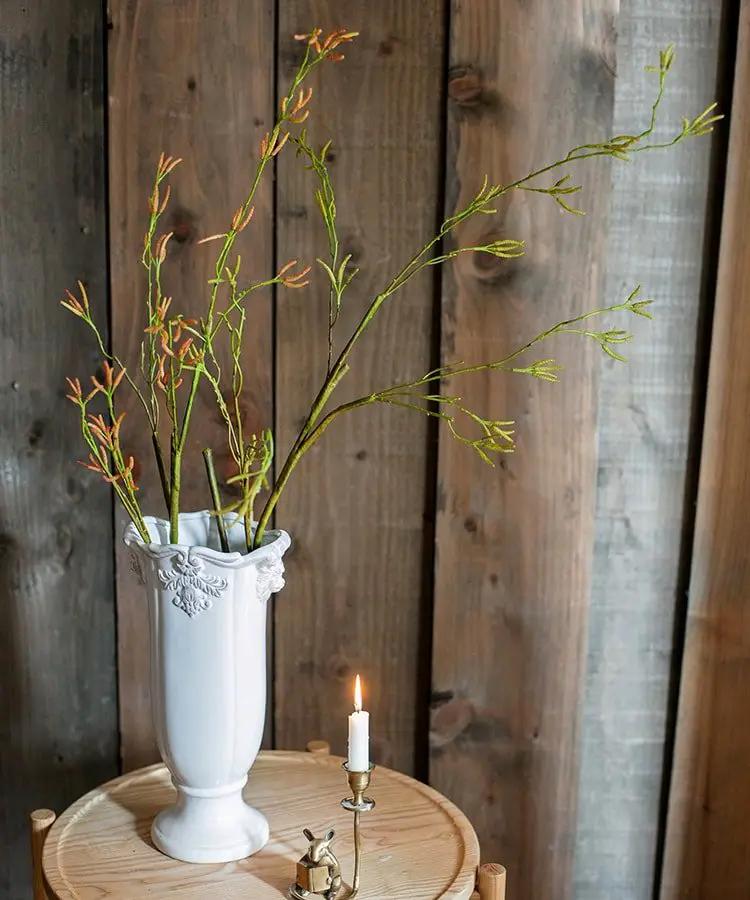 Artificial Japanese Zen Style Sedge Faux Stem 51.9" Tall by RusticReach