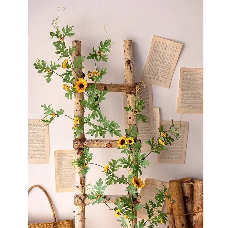 Sunlit Bloom Sunflower Garland 51" Long by RusticReach