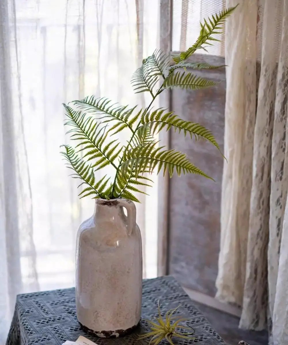 Artificial Tall Fern Leaf Stem by RusticReach