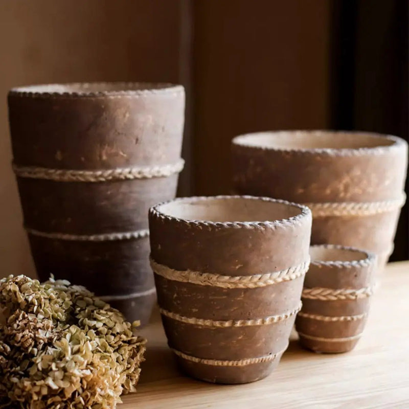 Tasha Red Terracotta Planter by RusticReach