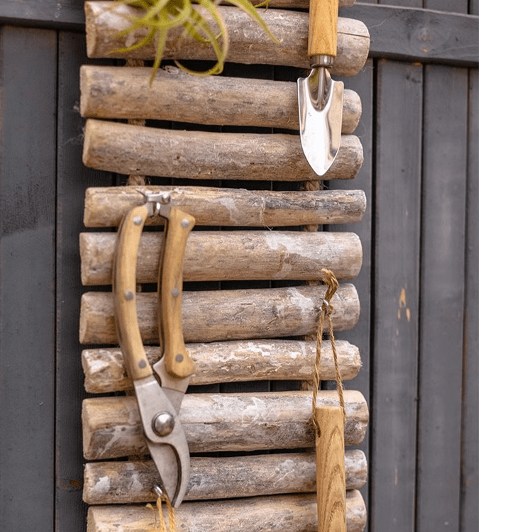 Rustic Wood Ladder Wall Décor Tool Organizer by RusticReach