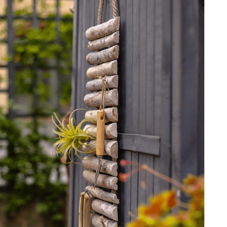 Rustic Wood Ladder Wall Décor Tool Organizer by RusticReach