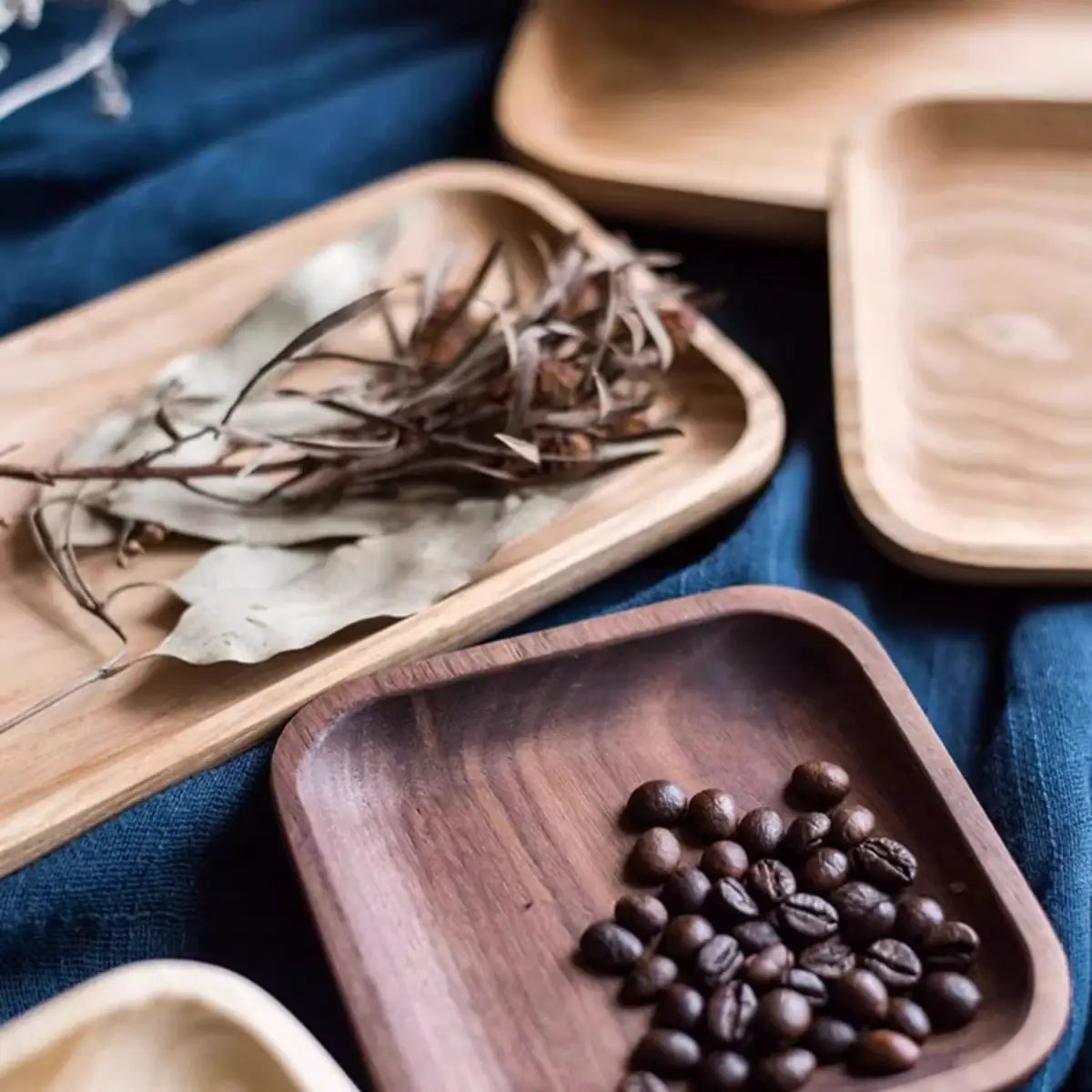 Solid Wood Snack Plate by RusticReach