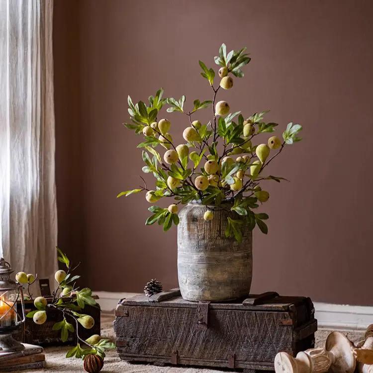 Wild Garden Faux Fig Stem 35.4" Tall by RusticReach