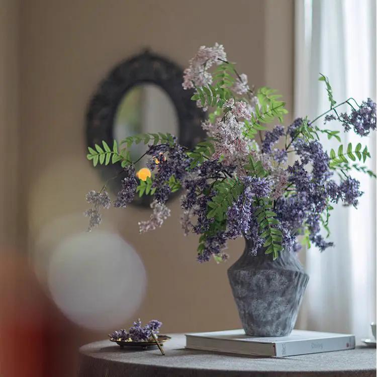 Enchanted Garden Wisteria Stem 51" Tall by RusticReach