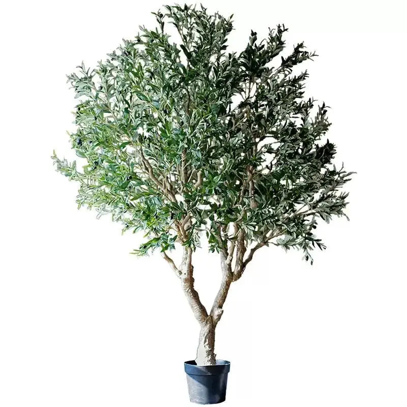 Extra Large Artificial Olive Tree 90" Tall by RusticReach