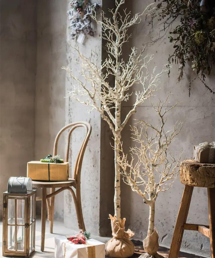 Christmas Withered White Christmas Tree Faux by RusticReach