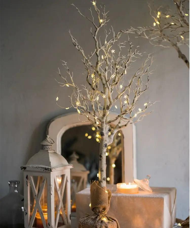 Christmas Withered White Christmas Tree Faux by RusticReach