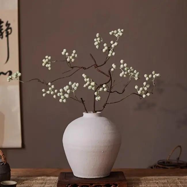 Zen Style Light Green Berry Stem 37.8" Tall by RusticReach