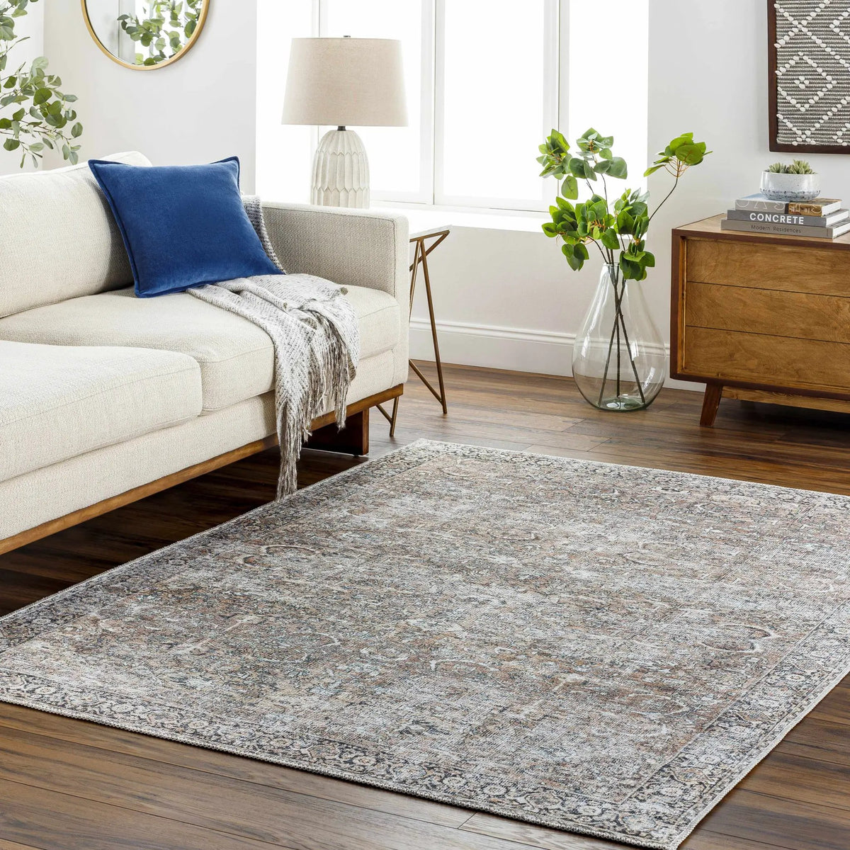 Jill Washable Area Rug - Clearance, installed in a room 5