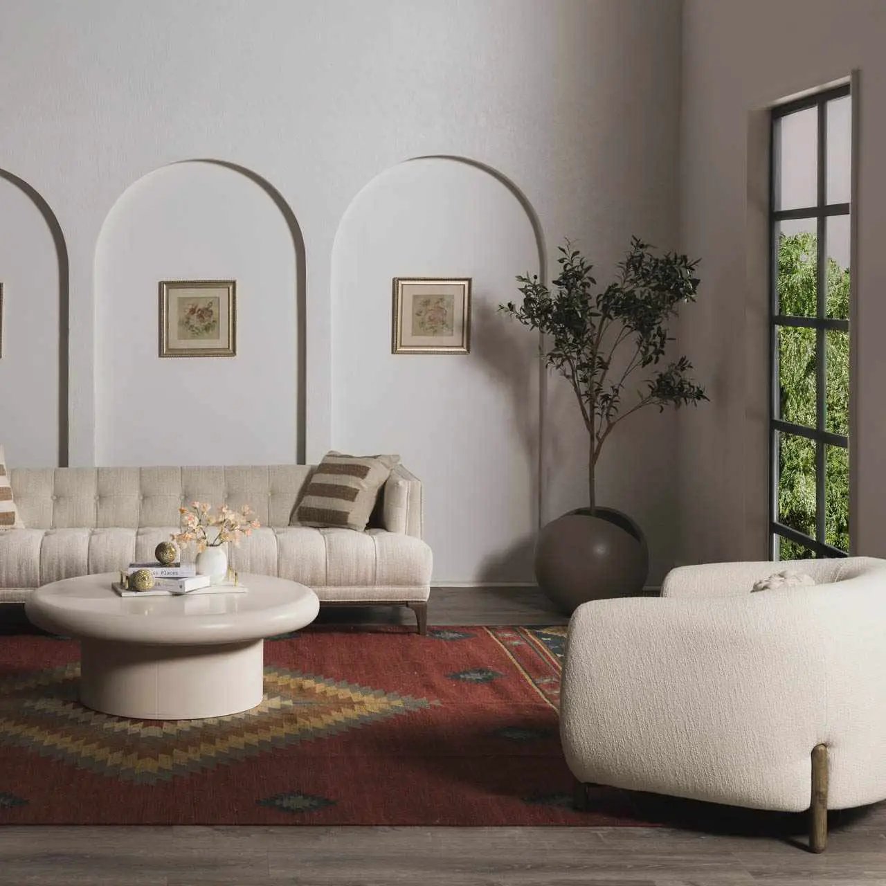 Hedon Wool Area Rug by Boutique Rugs