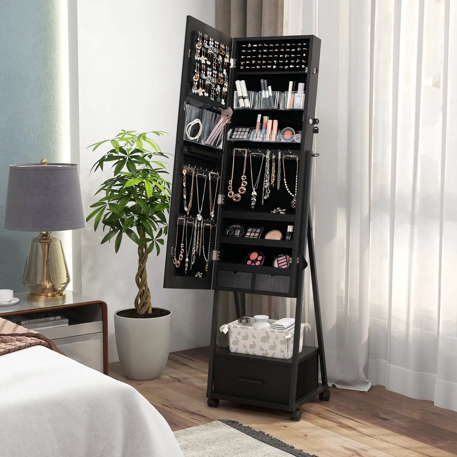 Jewelry Cabinet with Full by DirectDeals
