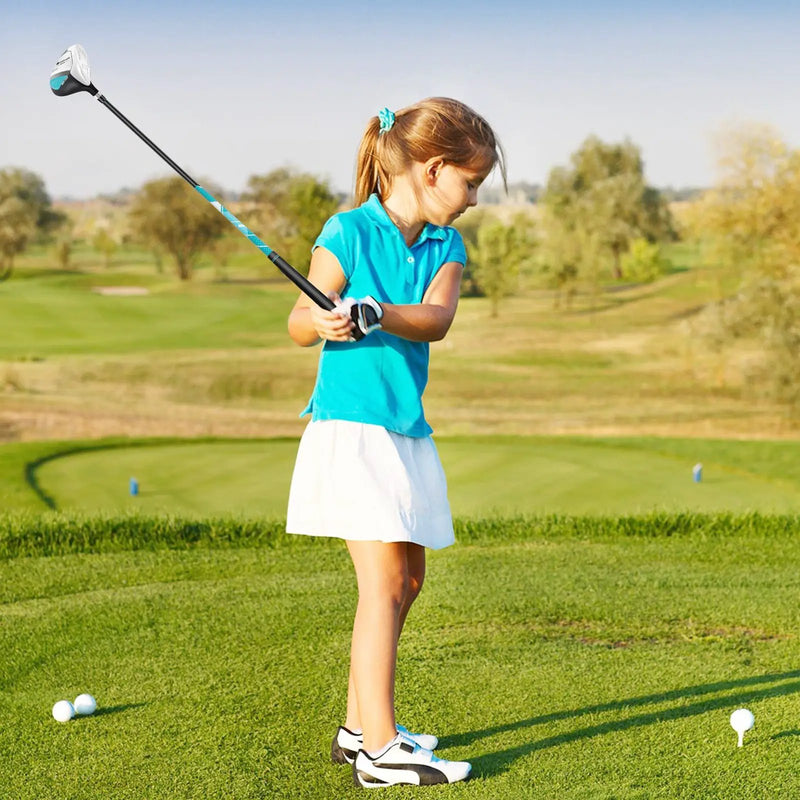 Junior Complete Golf Club Set for Kids with Rain Hood Right Hand Children Golf Age 8-10 Years Old by DirectDeals