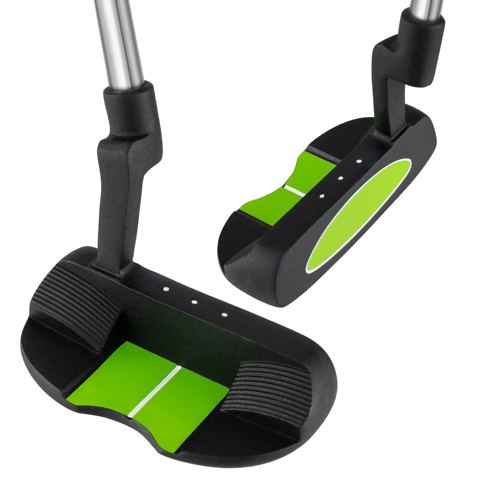Junior Mallet Putter Individual Gold Club for 8-10 years old Kids by DirectDeals