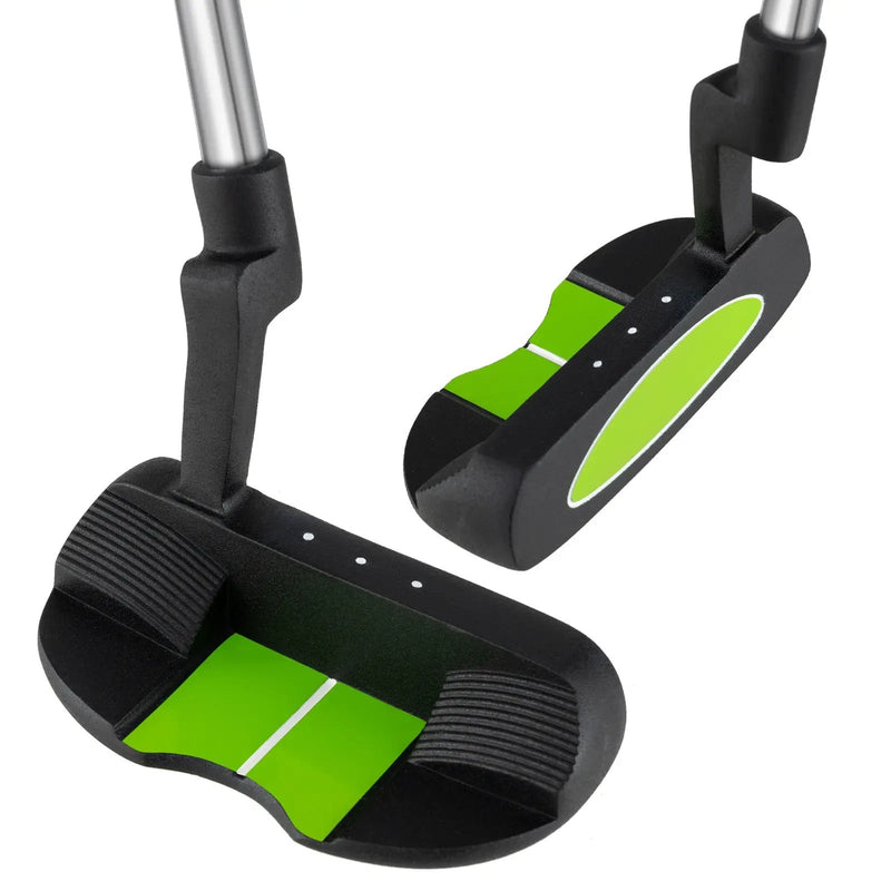 Junior Mallet Putter Individual Gold Club for 8-10 years old Kids by DirectDeals