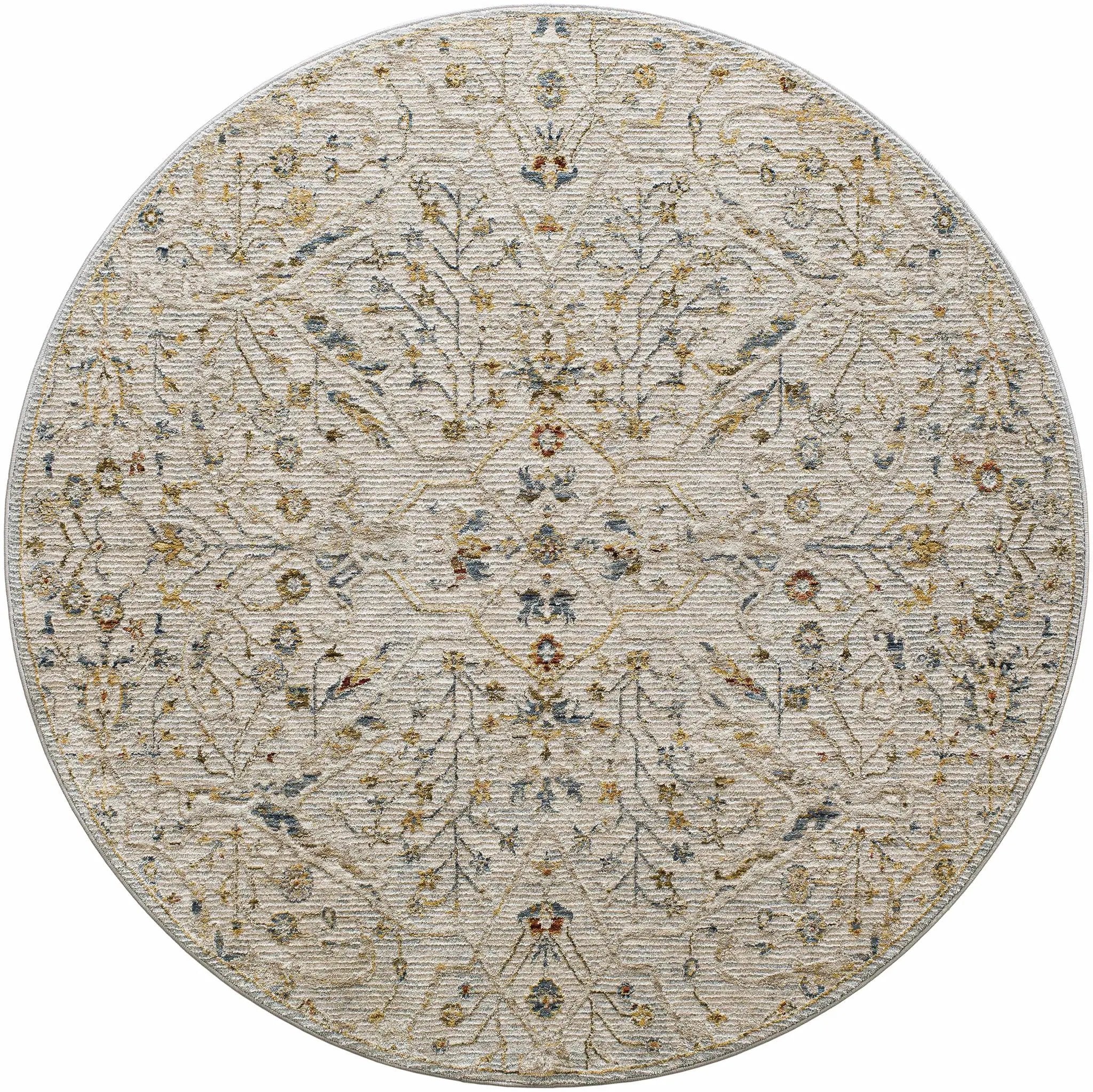 Kabungahan Oushak Style Floral Rug by Boutique Rugs