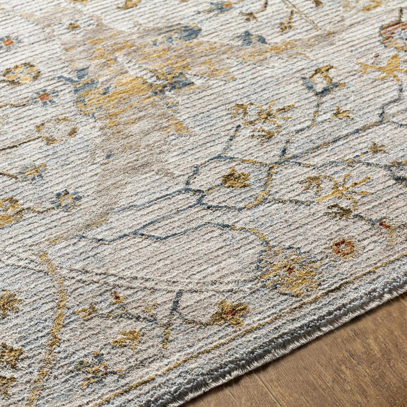 Kabungahan Oushak Style Floral Rug by Boutique Rugs