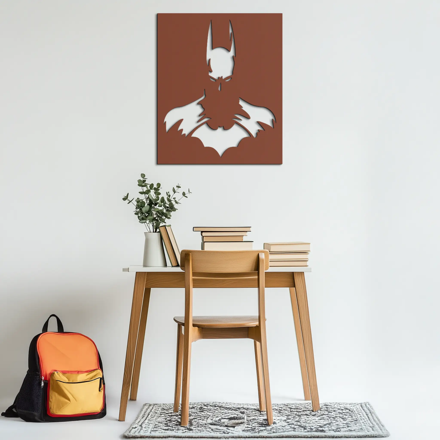 Dark Knight Metal Wall Art - Modern Steel Wall Decor - KAF034 by Enova Art