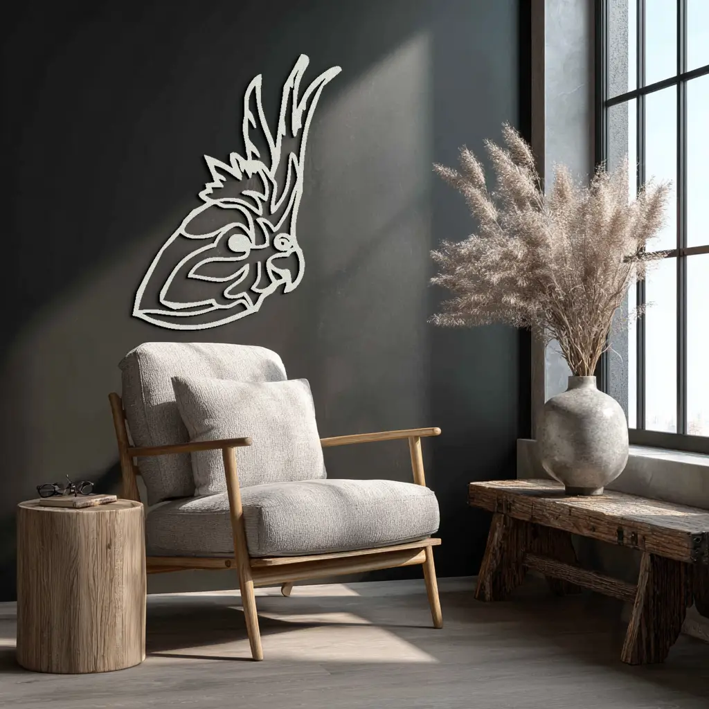Rooster Metal Wall Art - Modern Farmhouse Steel Decor - KAF037 by Enova Art