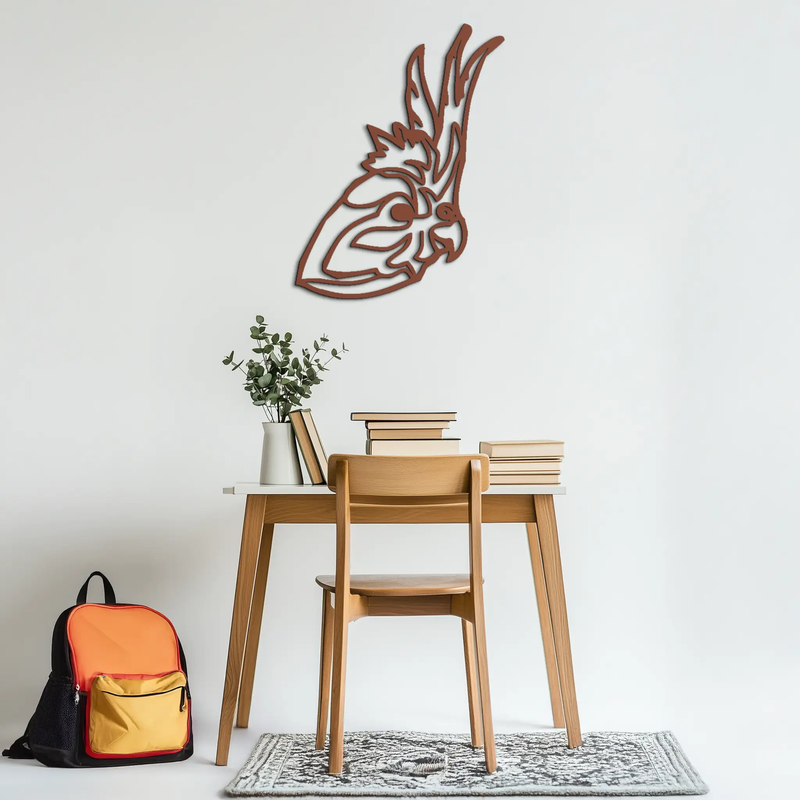 Rooster Metal Wall Art - Modern Farmhouse Steel Decor - KAF037 by Enova Art