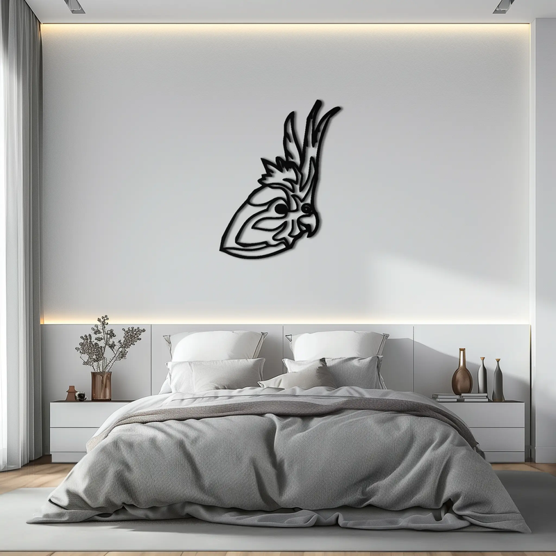 Rooster Metal Wall Art - Modern Farmhouse Steel Decor - KAF037 by Enova Art
