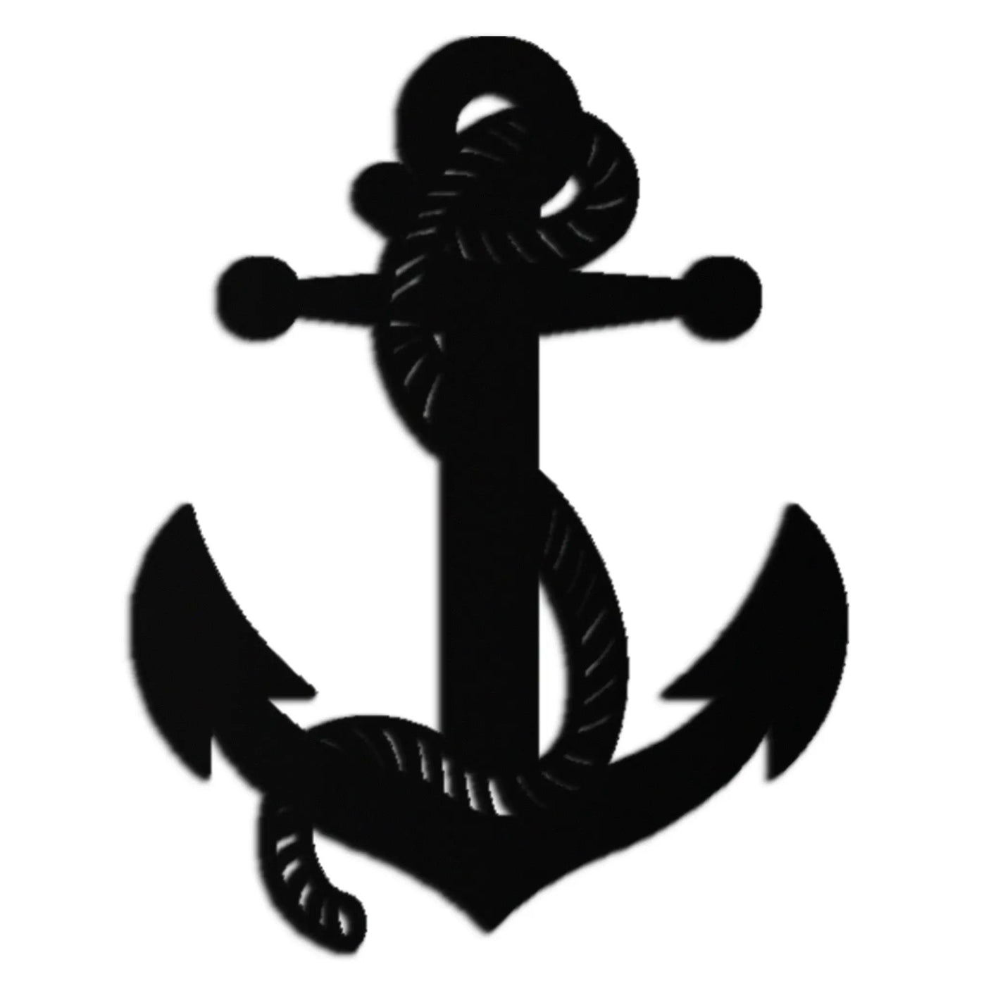 Nautical Anchor Metal Wall Art - Steel Wall Decor for Home and Office - KAF044 by Enova Art