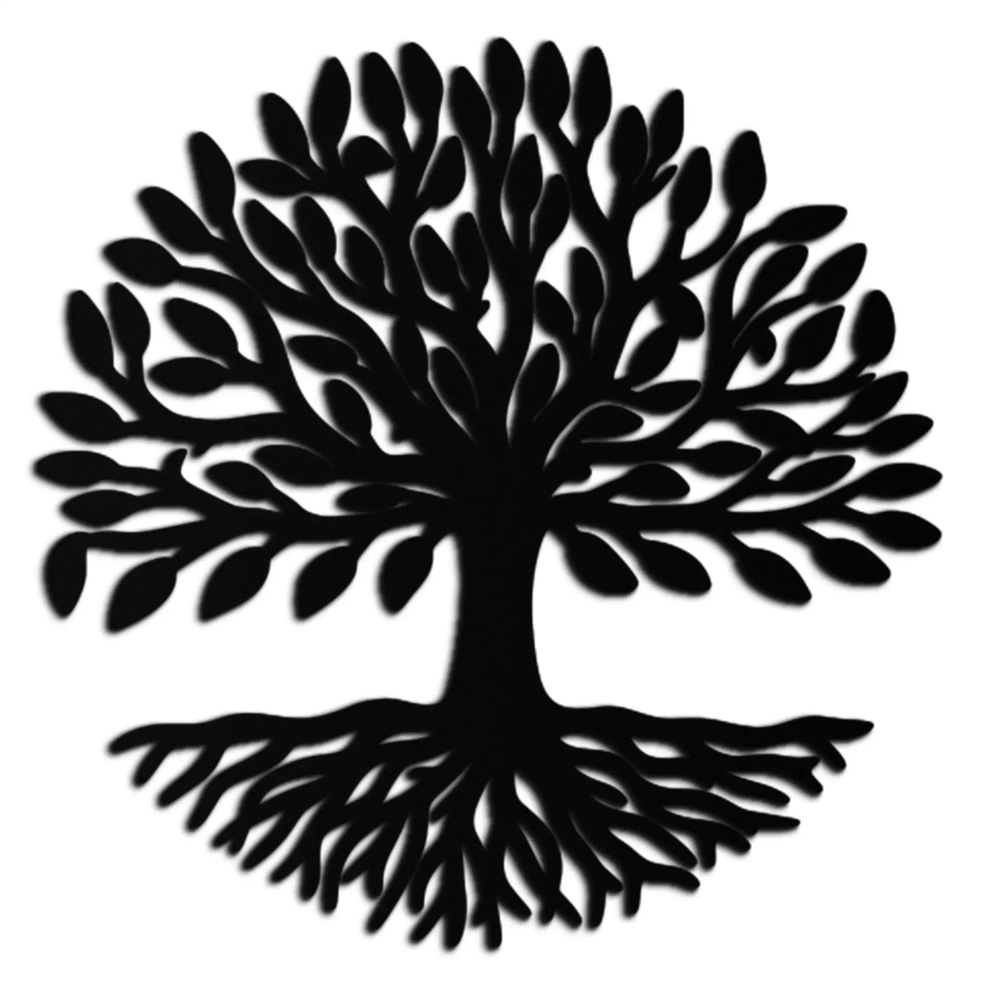 Tree of Life Metal Wall Art - Modern Steel Nature-Inspired Decor - KAF112 by Enova Art