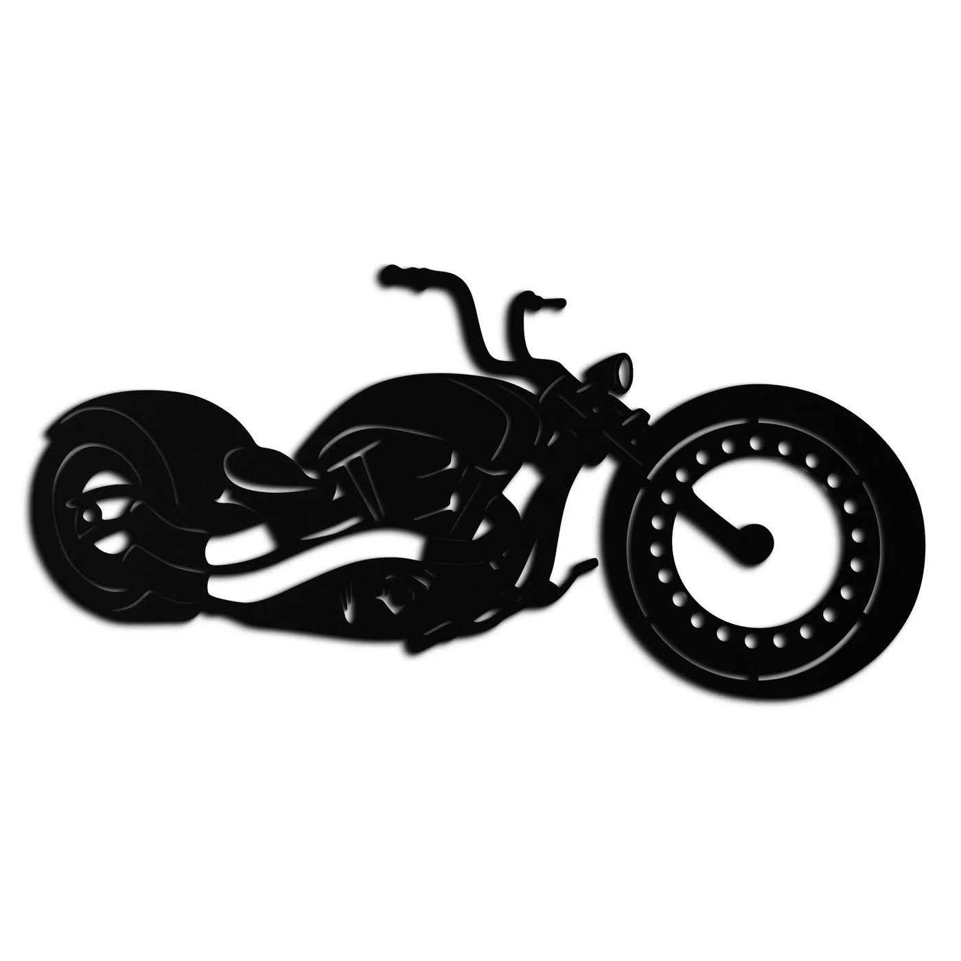 Motorcycle Metal Wall Art - Biker Decor for Garage & Man Cave- KAF172 by Enova Art
