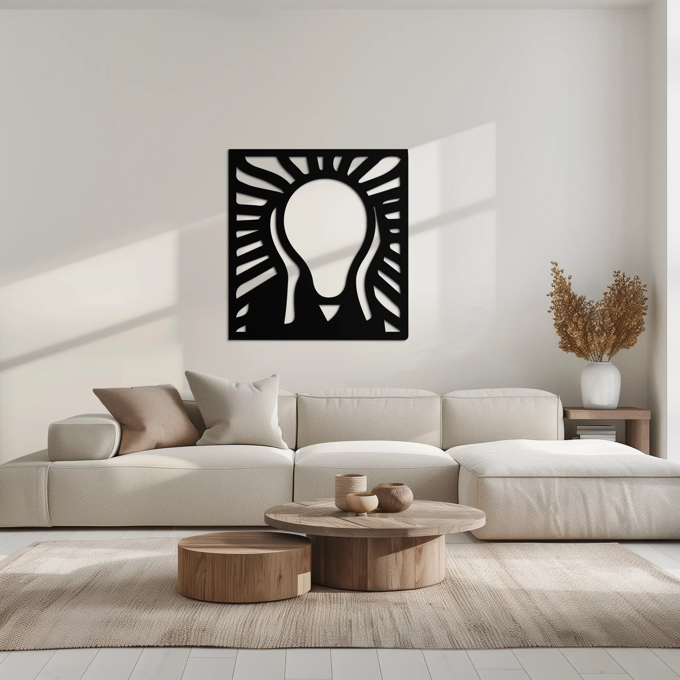 The Scream Metal Wall Art - Minimalist Expressionist Decor- KAF179 by Enova Art