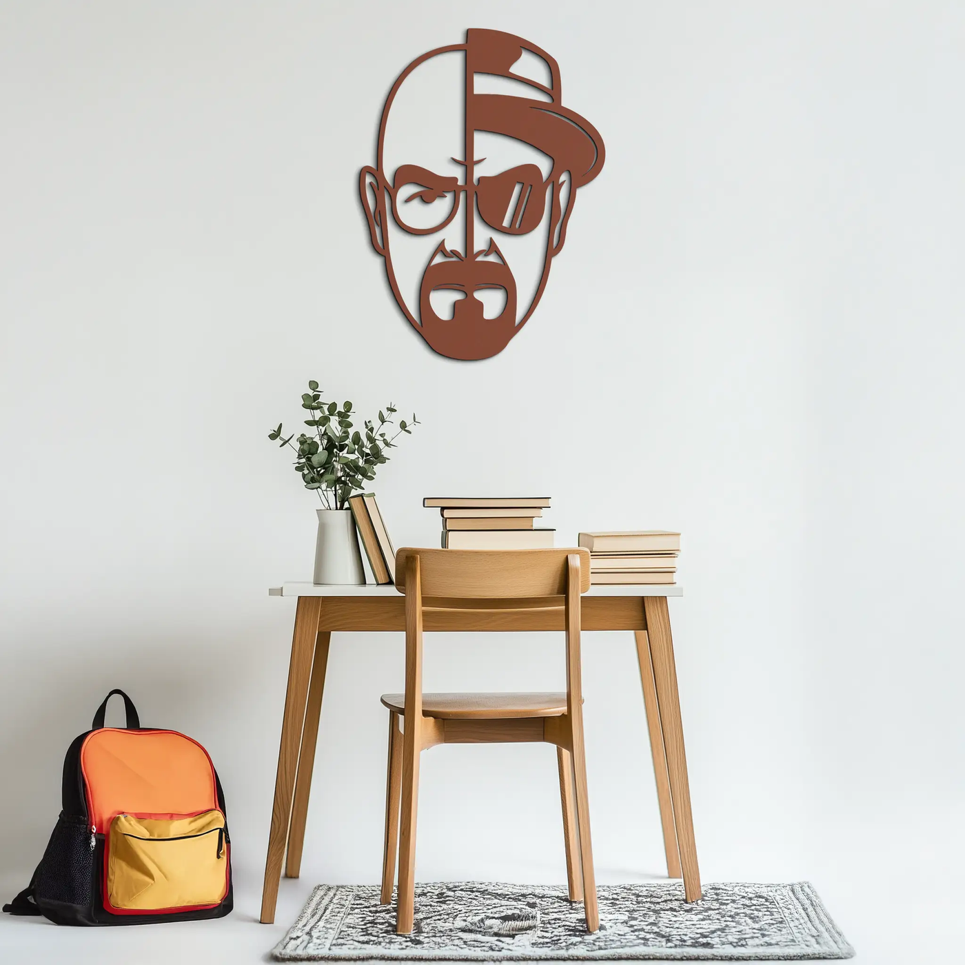Walter White Metal Wall Art - Iconic TV Show Decor- KAF183 by Enova Art