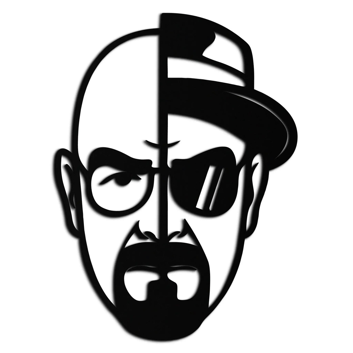 Walter White Metal Wall Art - Iconic TV Show Decor- KAF183 by Enova Art